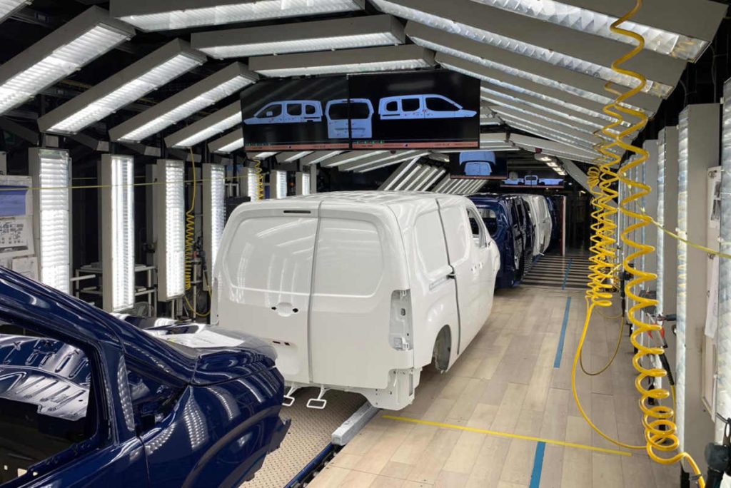 Eagle Eye Tci system in operation at Stellantis Vigo factory